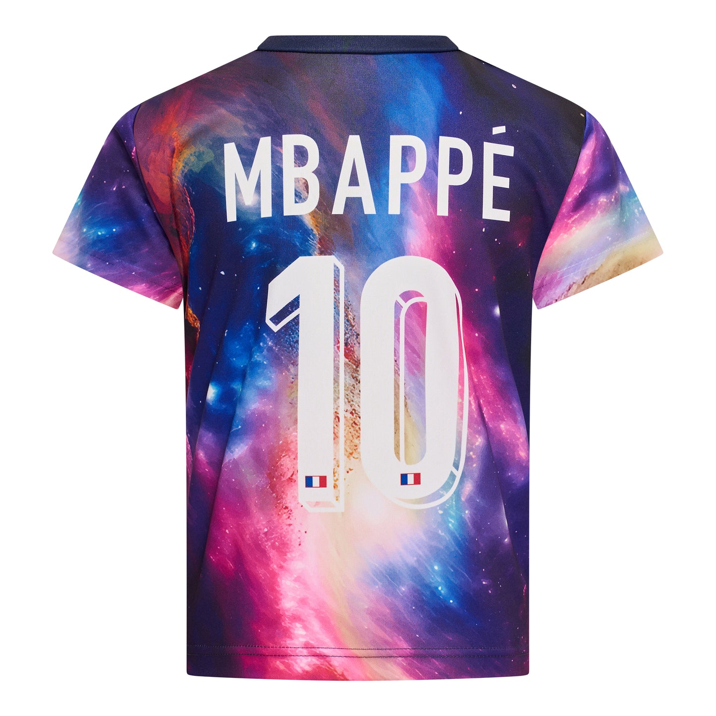 Mbappe Voetbaltenue Galaxy Design Frankrijk - Voetbalshirt en Broekje