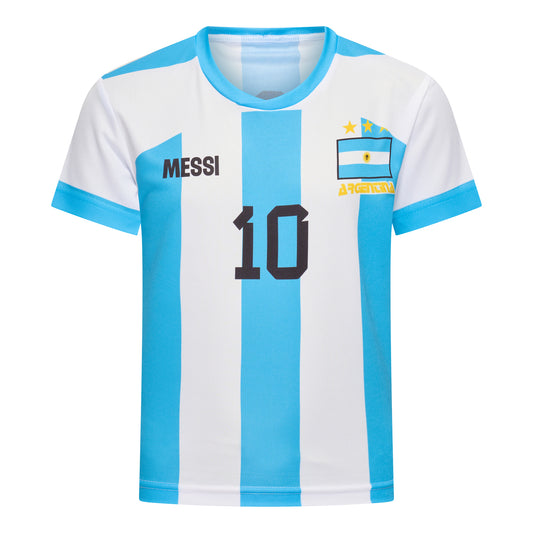 Messi Argentinië voetbaltenue thuis - voetbal shirt + broekje set
