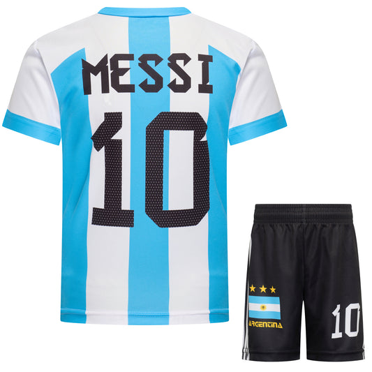 Messi Argentinië voetbaltenue thuis - voetbal shirt + broekje set