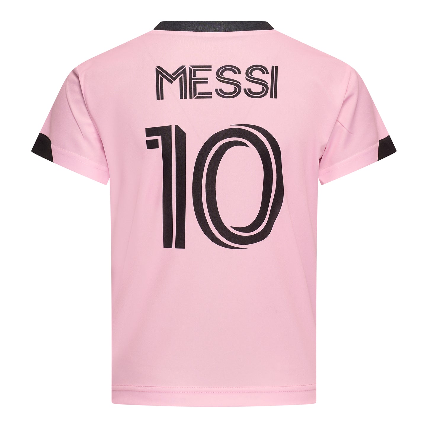 Messi Miami Voetbalshirt en Broekje Voetbaltenue Roze - Inter Miami CF