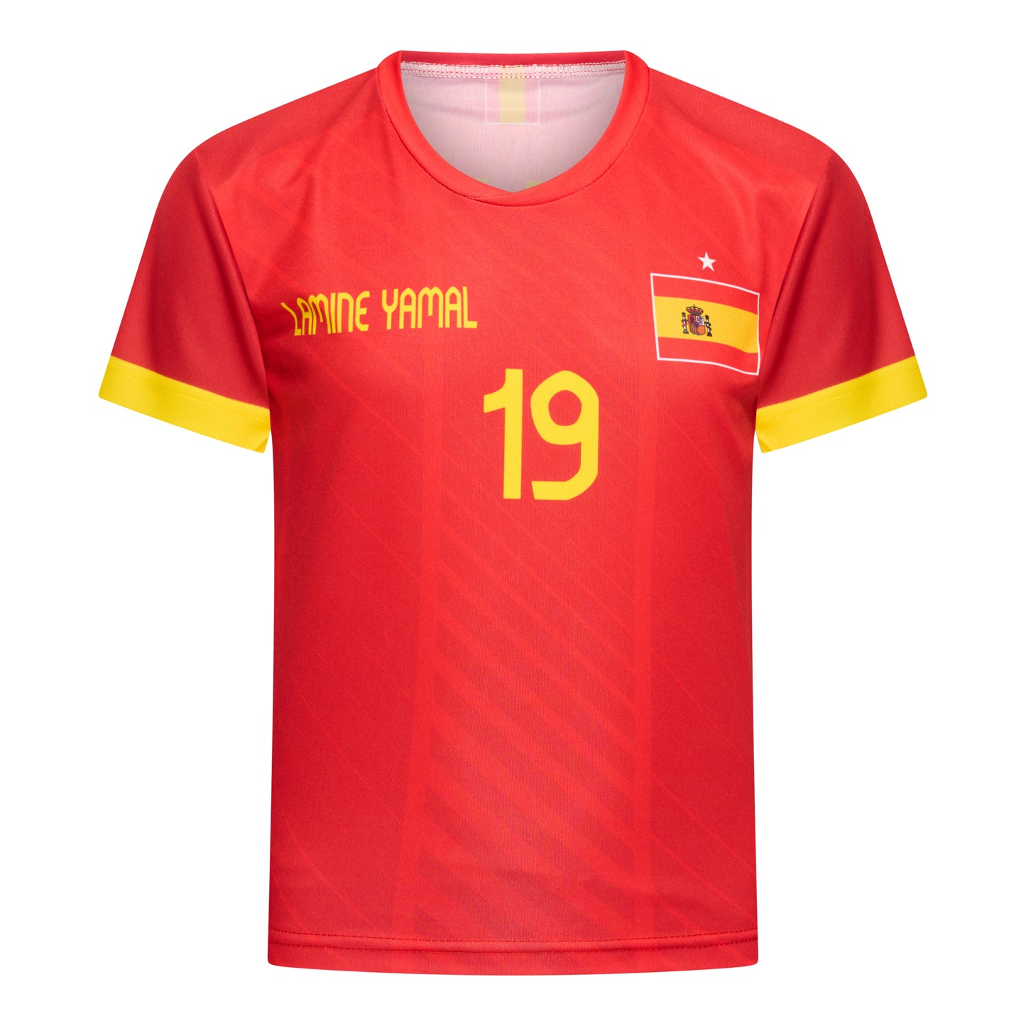 Lamine Yamal Voetbaltenue Spanje Thuis - Voetbalshirt en Broekje