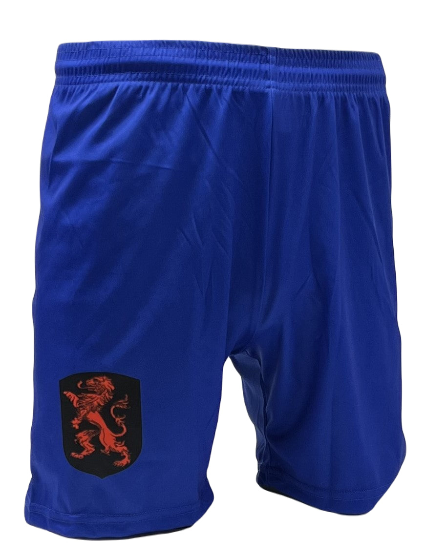 Memphis Depay Uit Tenue 2024 Nederlands elftal Blauw - Voetbal Shirt + broekje set