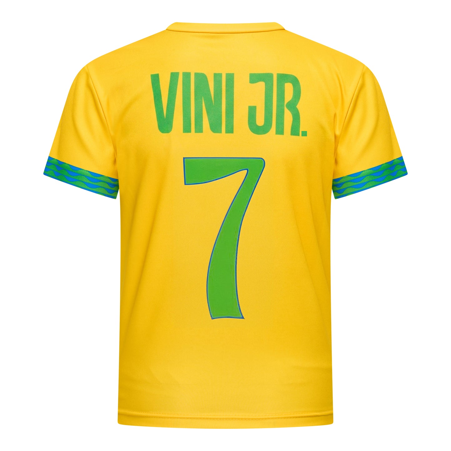 Vinicius Junior Voetbalshirt en Broekje Brazilië Voetbaltenue